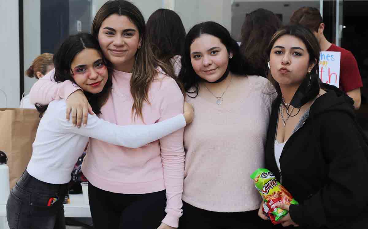 Fernanda Contreras, Dana Vargas, Laura Ramos y Gabriela Echazarreta / Fotos: Dennis Hernández