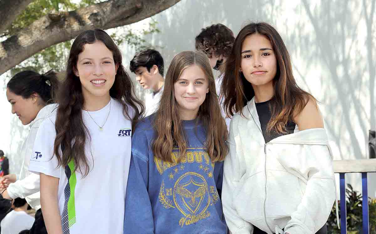 Renata Casillas, Kate Cox y Valeria Cadernas / Fotos: Dennis Hernández