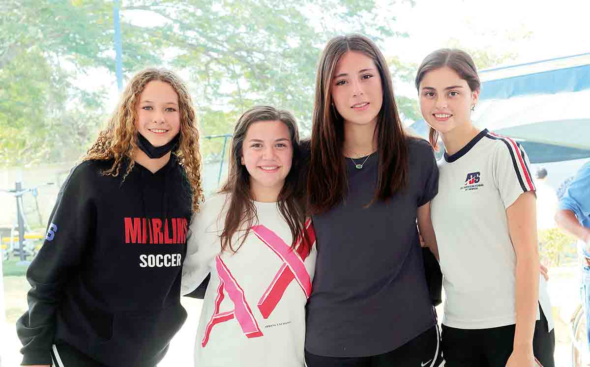 Marifer Gutiérrez, Fátima Lacorte, Alexa Velázquez y Miranda González / Fotos: Dennis Hernández