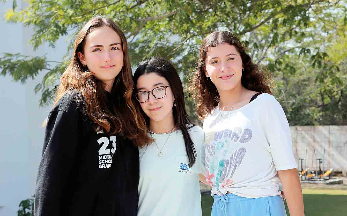 Bárbara Gutiérrez, Romina Corona y María Schekaiban / Fotos: Dennis Hernández