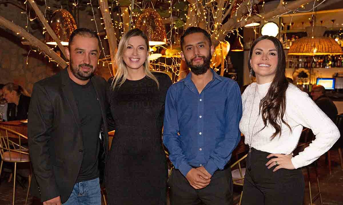 Juan de Dios Ramos, Bibiana Jiménez, Jahir Adame y Mariana Jiménez (Fotos: Manuel Salgado)