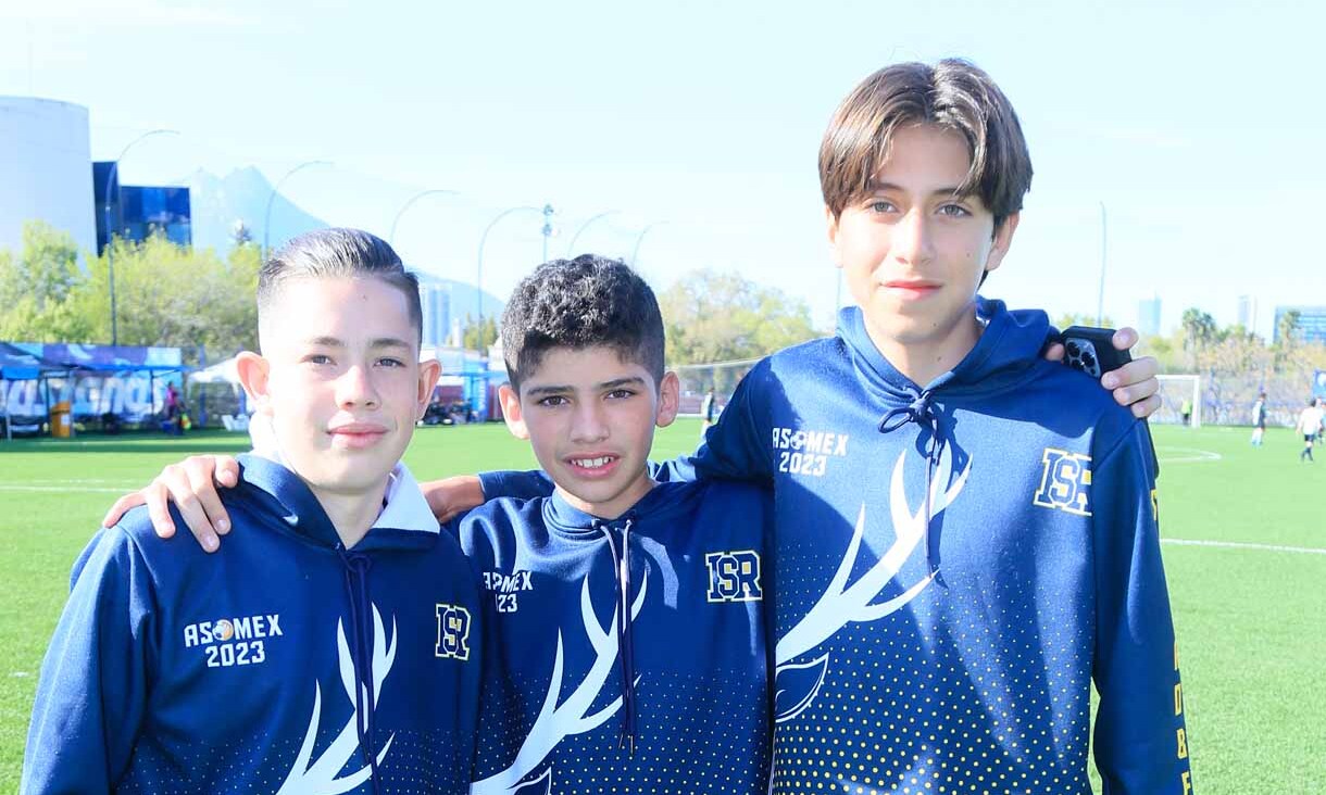 Iker Estrada, Eutimio Cárdenas y Martín Peña