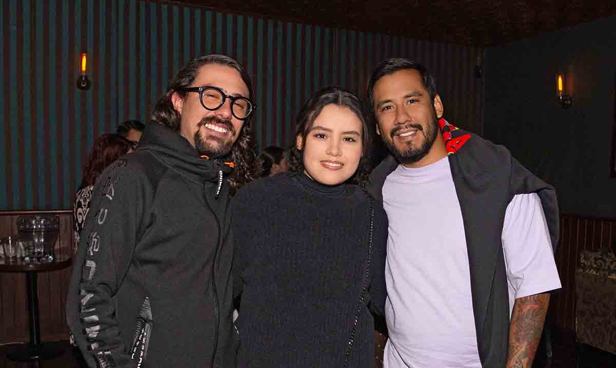 Daniel Nates, Marlene Cota y Juan González