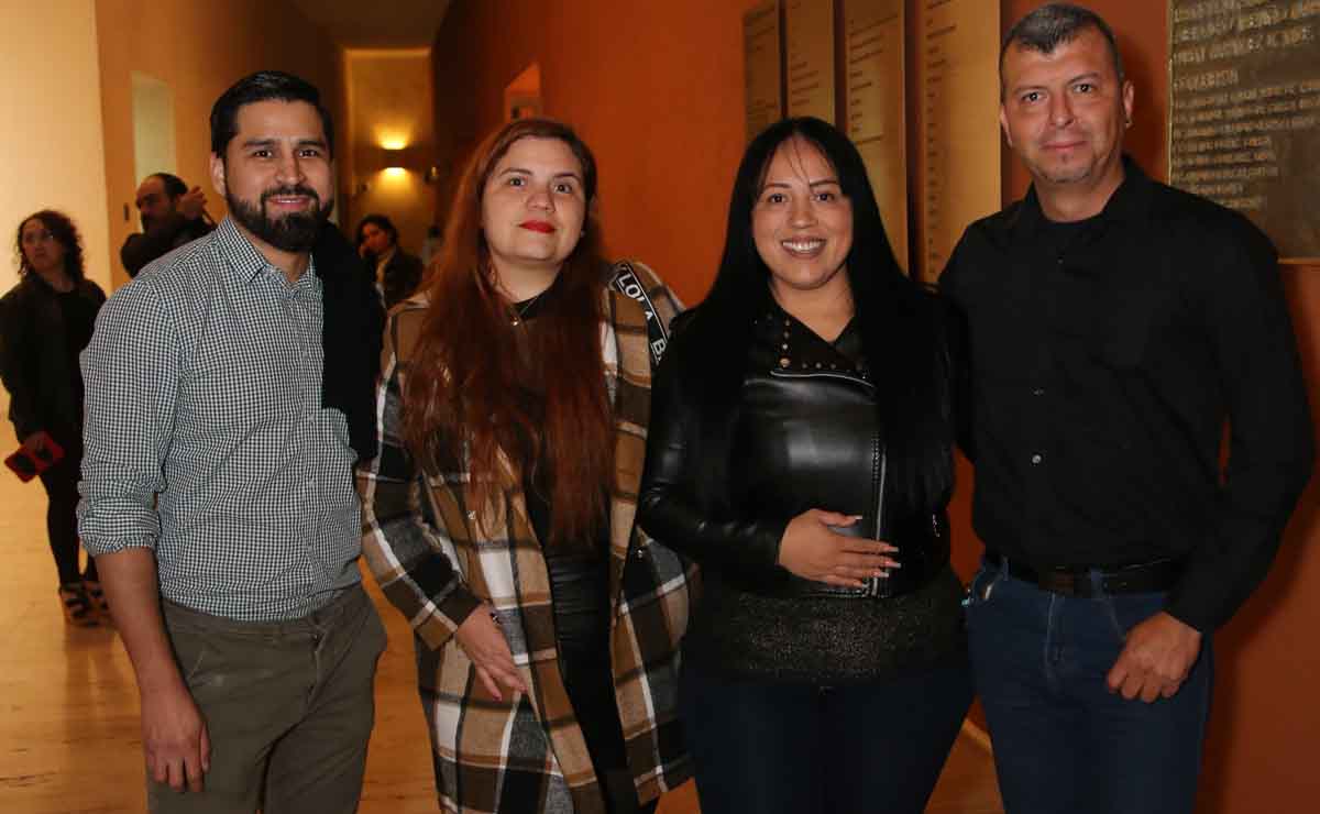 Adán Tellez, Yajaira Flores, Celeste Dueñas y Eder Pérez / Fotos: Roberto Alvarado