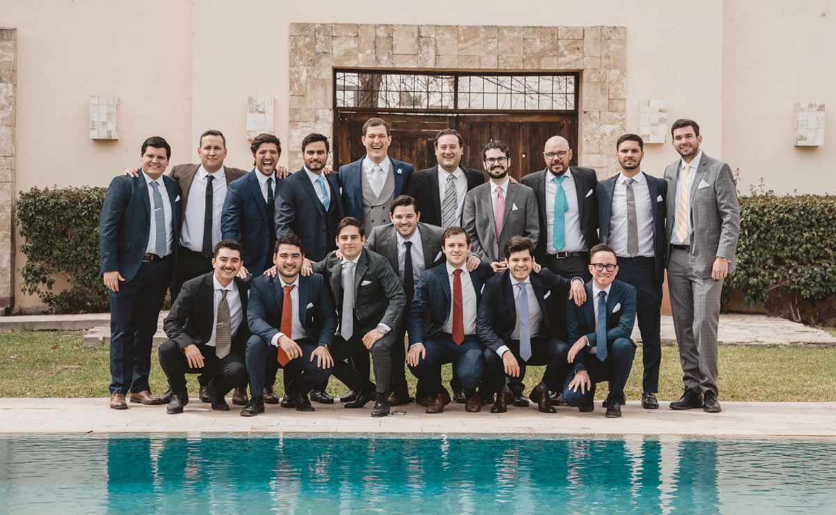 Amigos de los novios