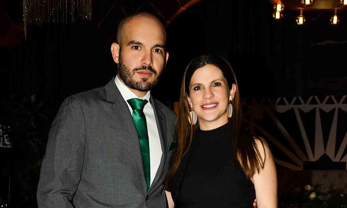 Pablo Gómez y Mariana Mier