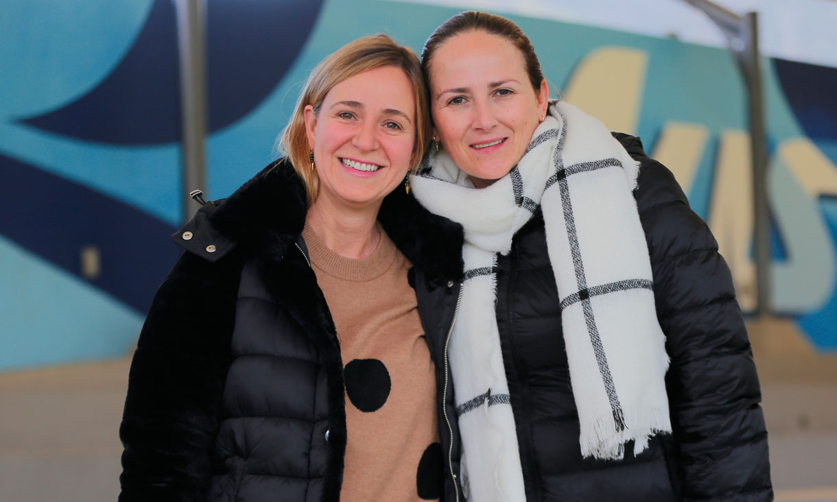 Alejandra Lara y Paola Zubieta