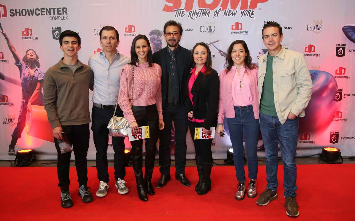 Carlos de la Garza, Marcelo de la  Garza, Gaby Beltrán, Eudelio Garza Mercado, Mayra Macías, Gina Sáenz de Hinojosa y Joe Hinojosa. Fotos: Roberto Alv