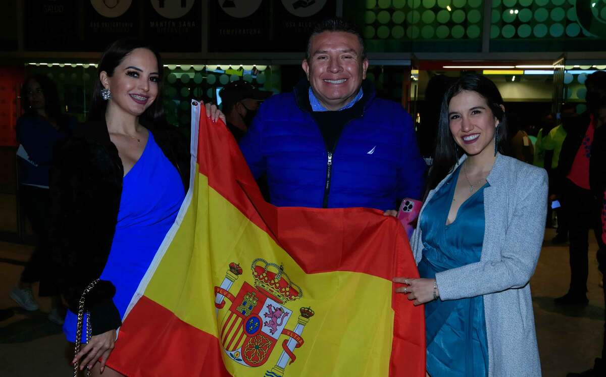 Eva Duran, Luis Covarrubias y Ana Austerlitz