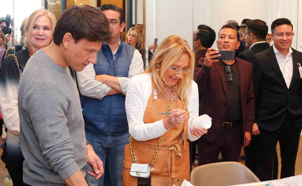 Invitados realizando las actividades del taller / Fotos: Daniel Saldívar