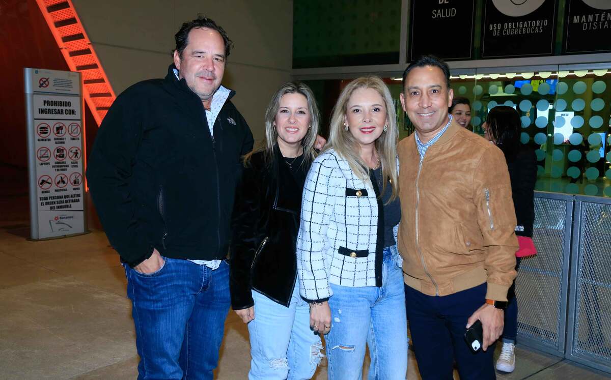 José Guerra, Marcela Santamaría, Eugenia Ruíz y Jorge Ortegón