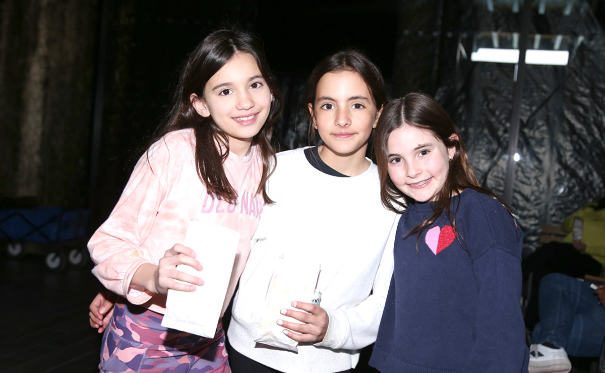 Leonor, Valentina y Alexa