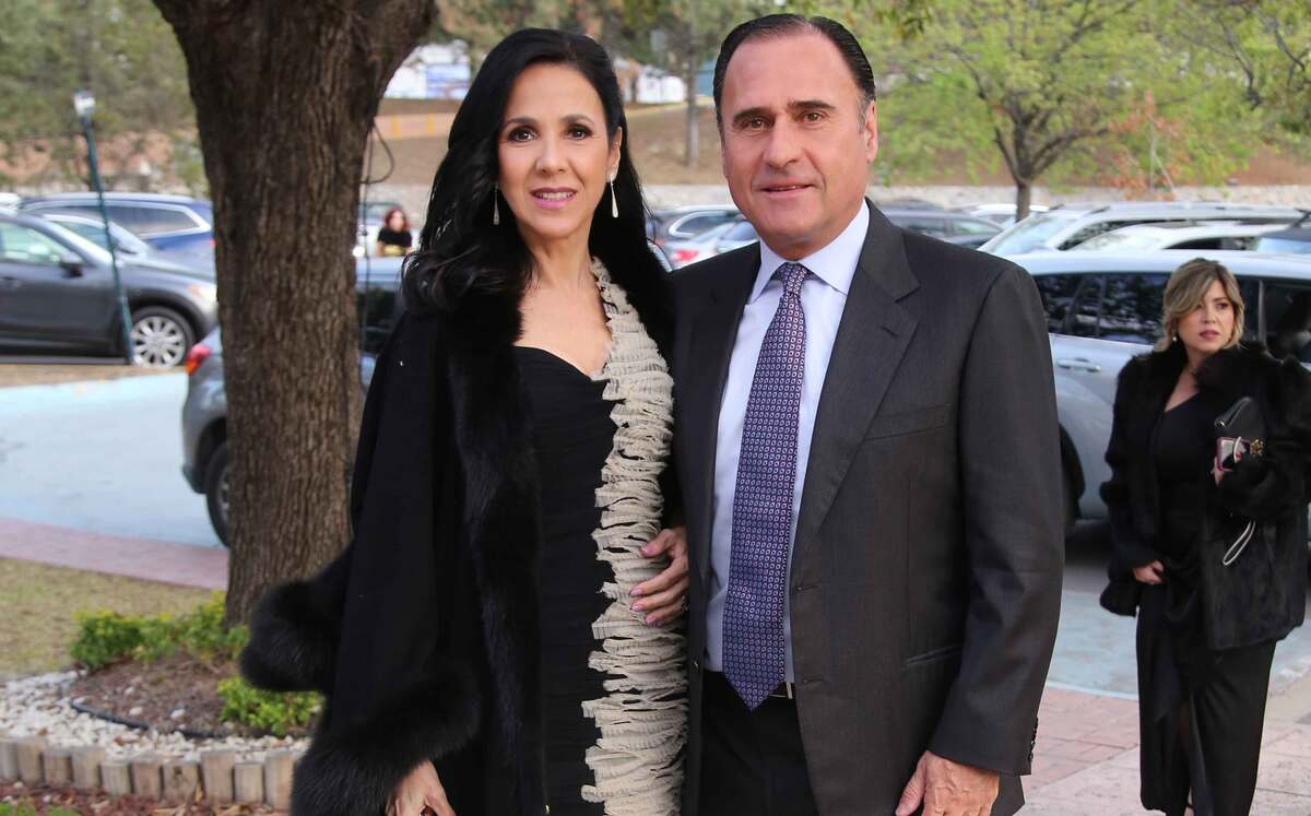 Maru Martínez de Garza y Andrés Garza Herrera
