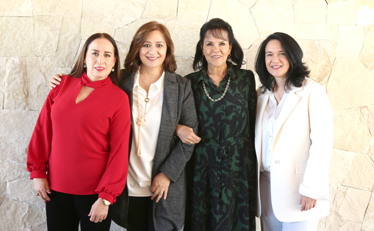 Ruth, Cony, Blanca y Sofía