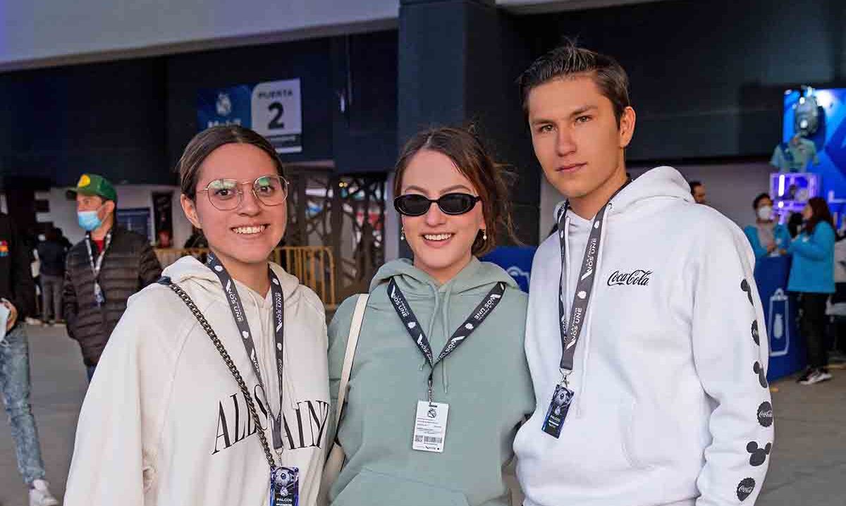Sara Aguilar, Paulina Martínez y Joaquín Martínez