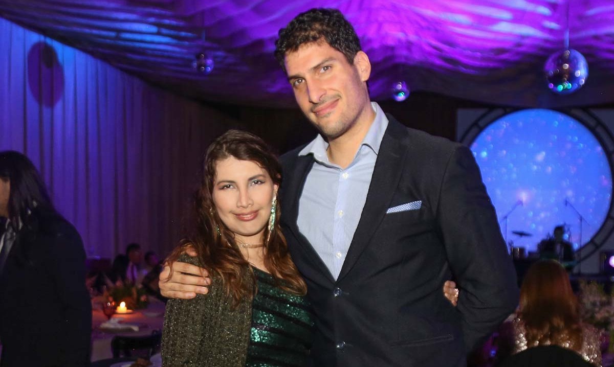 Stephanie Hernández y Aldo Bulos