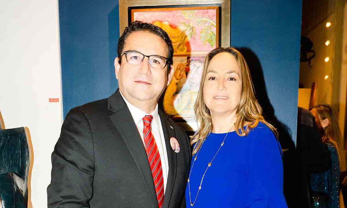 Héctor Sánchez y Gabriela Rivera