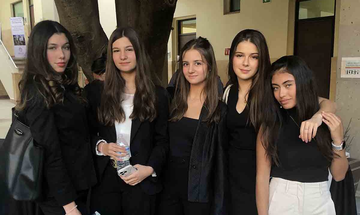Almudena Ortiz, Begoña Miguel, Miranda Aguilar, Paulina Sandoval y Fernanda Ojeda (Fotos: Victor T. Ustaran)