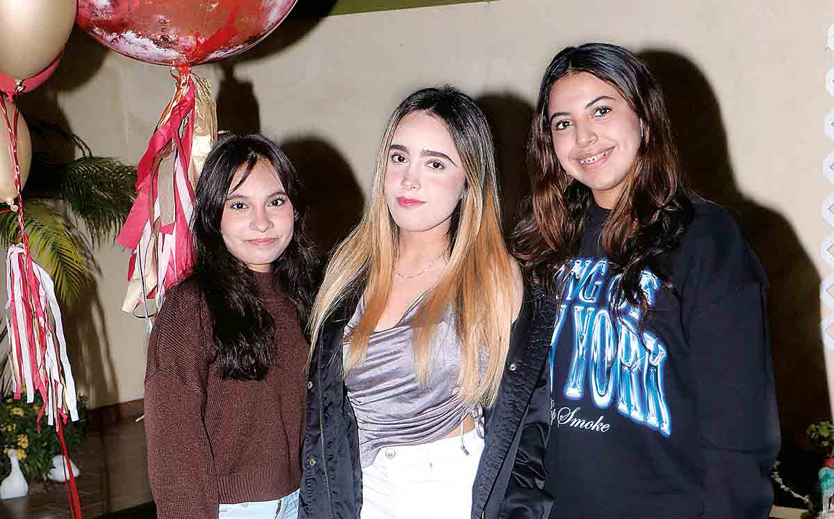 Pamela Tejeda, Fernanda Tejeda y Mariana Martínez / Fotos: Dennis Hernández