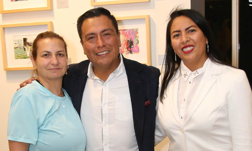 Mara Sepúlveda, Alberto Ramírez y Alejandra Yedra