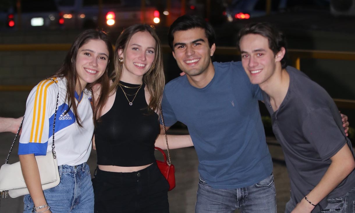 Alexia Garza, Valeria Salinas, Emilio Lomelí y Alonso González
