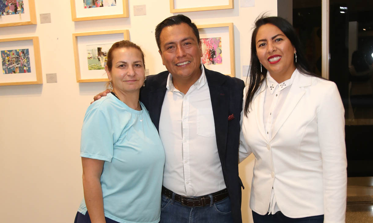 Mara Sepúlveda, Alberto Ramírez y Alejandra Yedra
