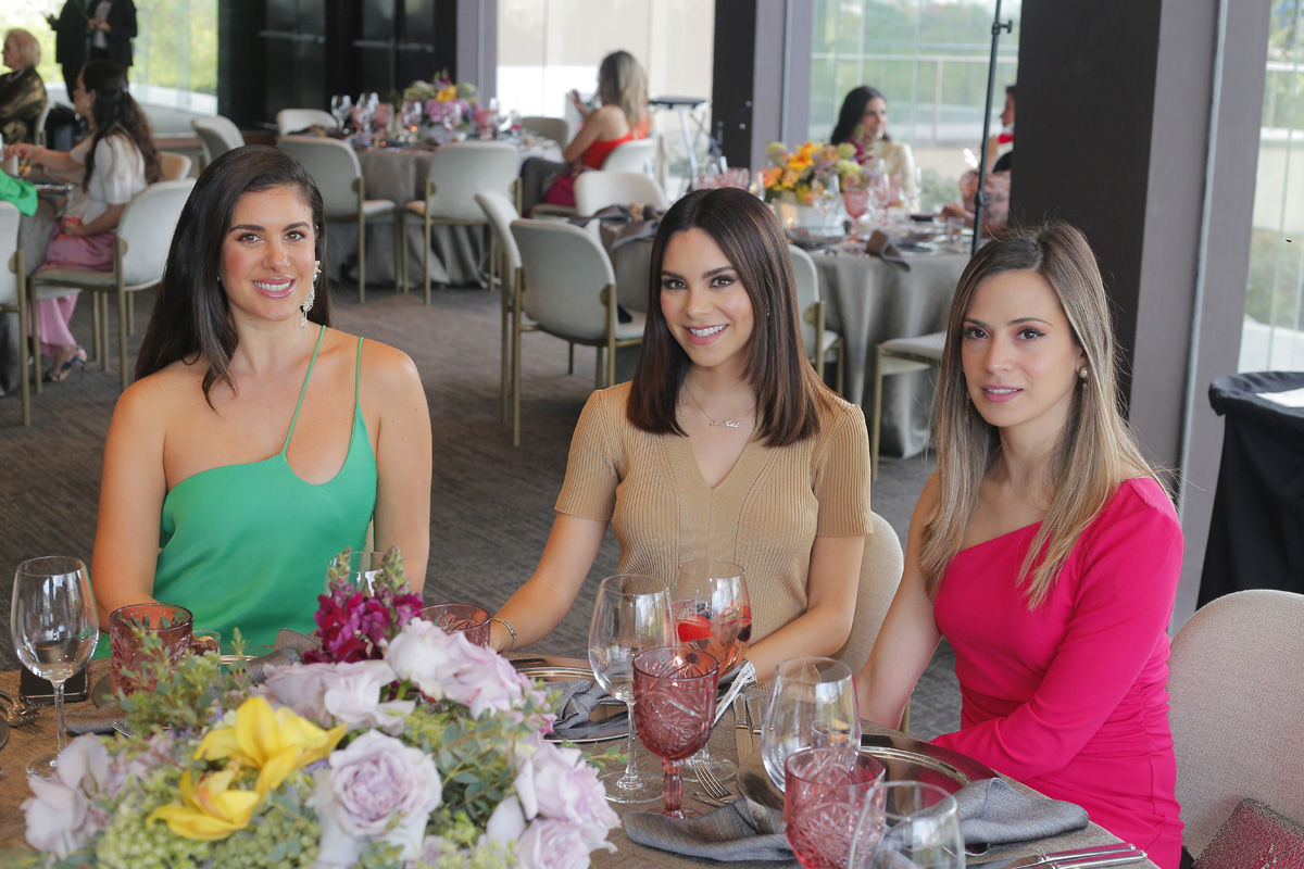 Alba Fernández, Ana Ceci Santacruz y Tania Ramos