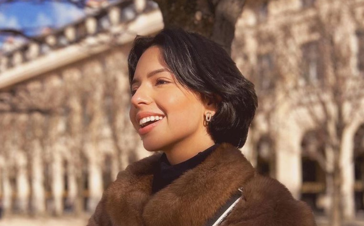 Ángela Aguilar luce bodysuit con transparencias que brilla desde París (Instagram)