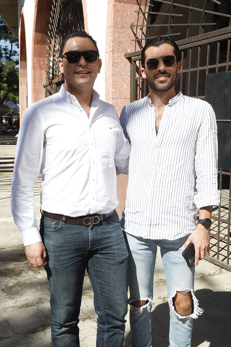 Antonio Flores y Juan Enrique Alduenda