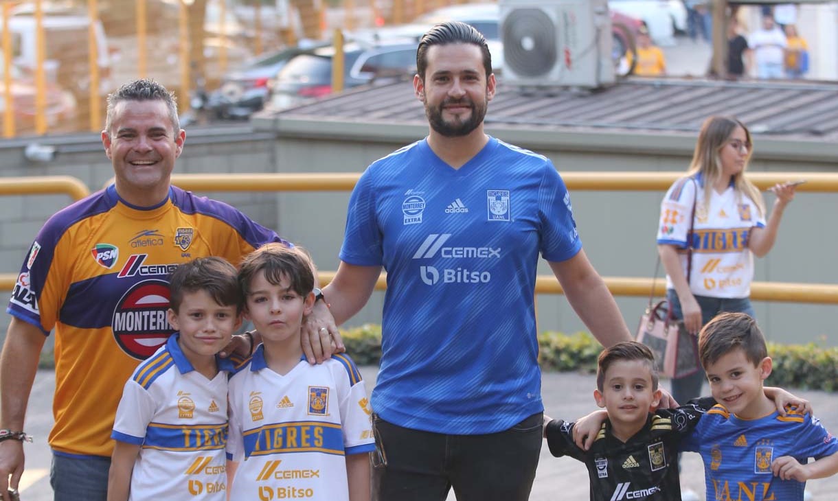Andrés Pintos, Matías García, Matías Pintos, Manuel García, Bernardo García y Gabriel García