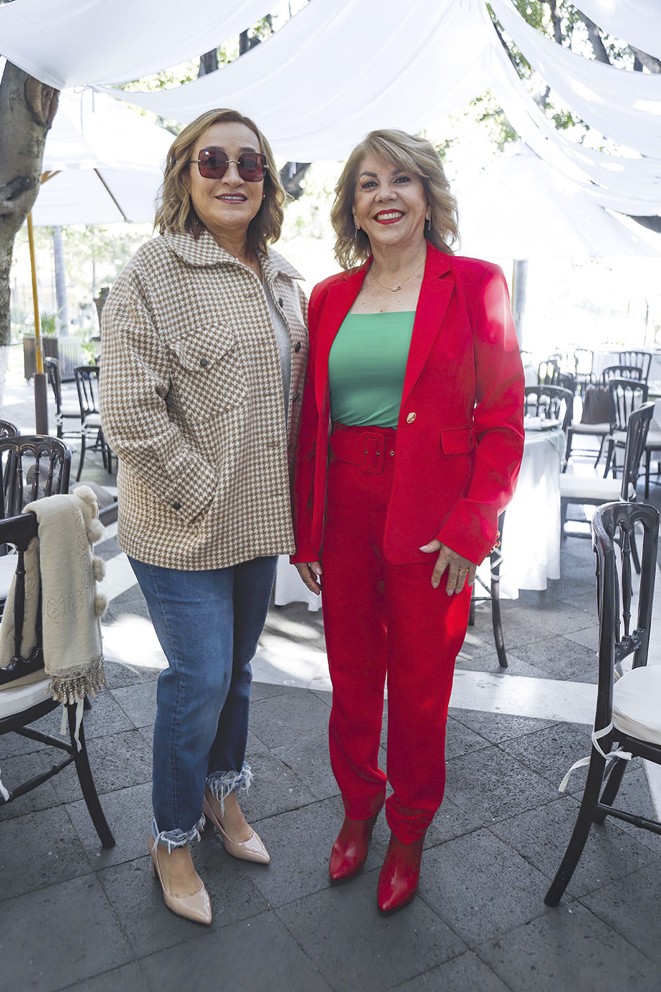 Cristina Flores y Magdalena Hernández