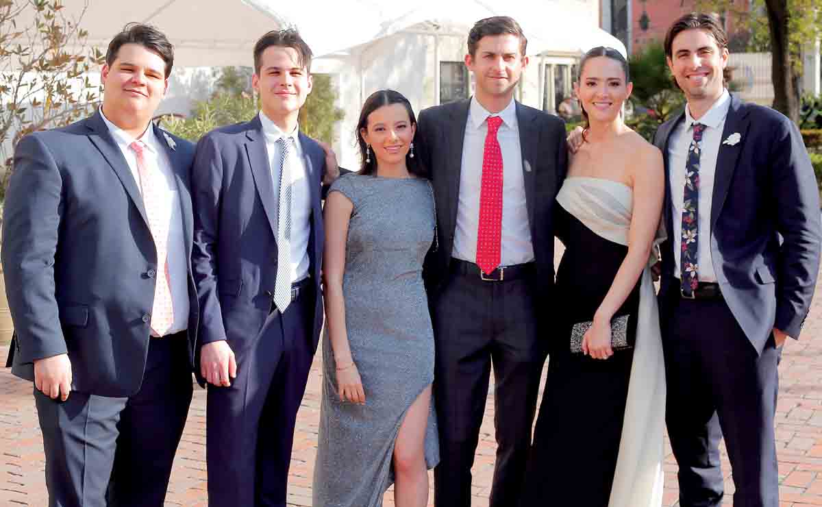Diego Torre Zambrano, Federico Torre, Camila Torre, Jorge Zambrano, Mayra García y Patricio Garza / Fotos: Daniel Saldívar