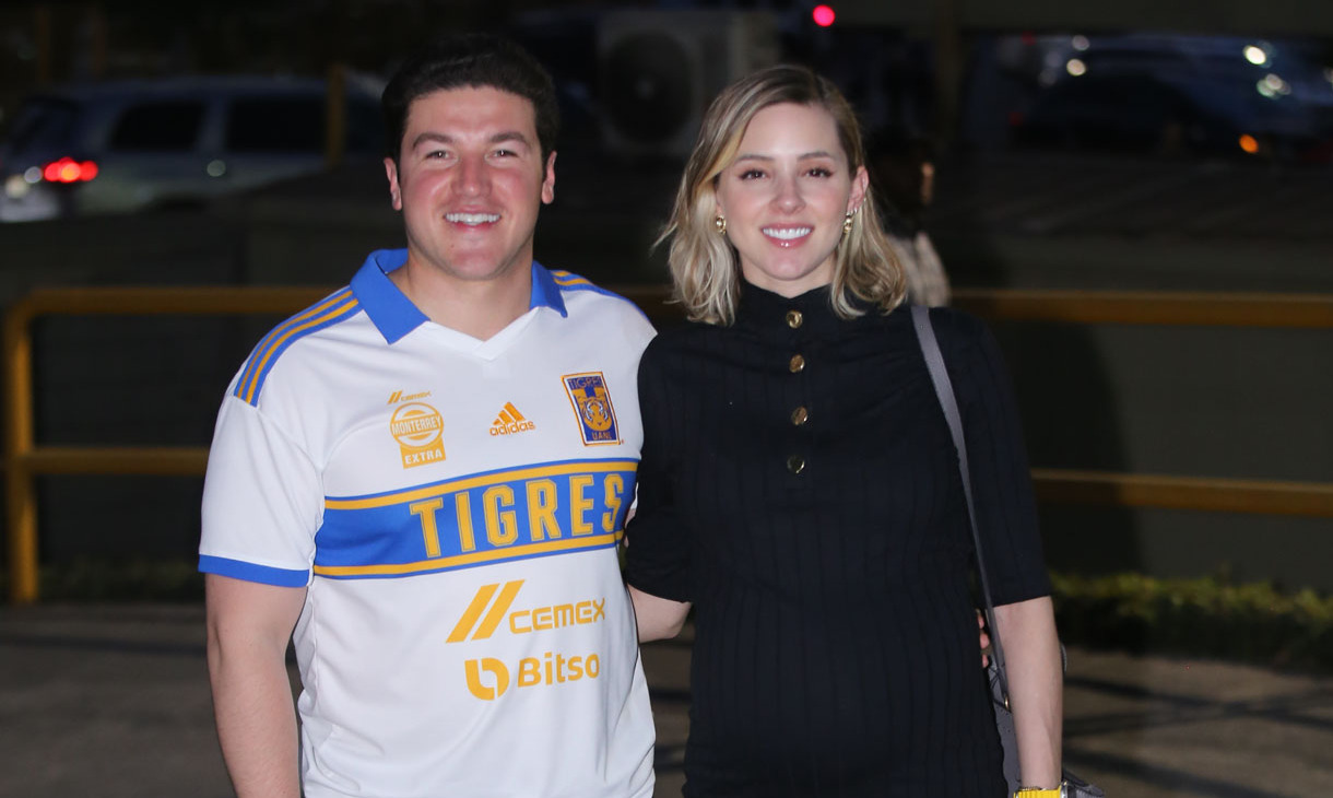 Samuel García y Mariana Rodríguez
