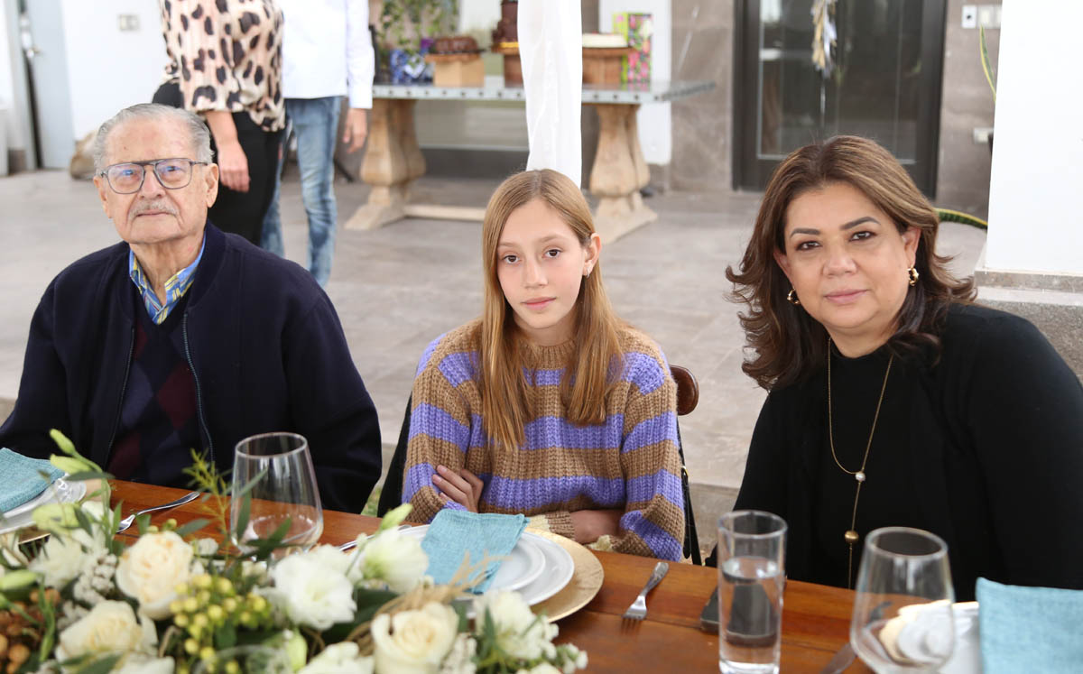 Fermín, Paulina y Sonia