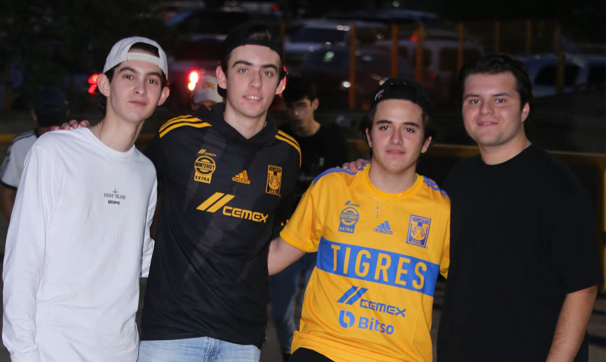 José Álvarez, Juan Tachna, Óscar Morfín y David Villarreal