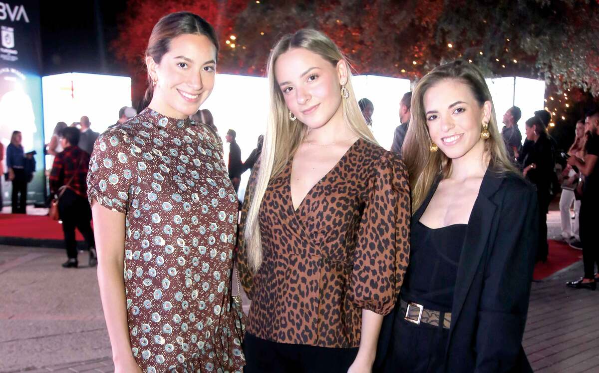 Inés Pedroza, Paulina Bours y Regina Bours