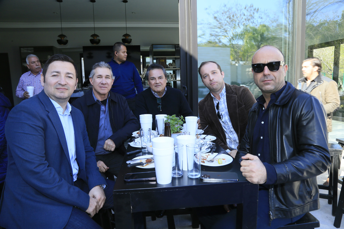 Luis García, David Karren, Juan Alberto Torres, Óscar Salinas y Sergio Martínez