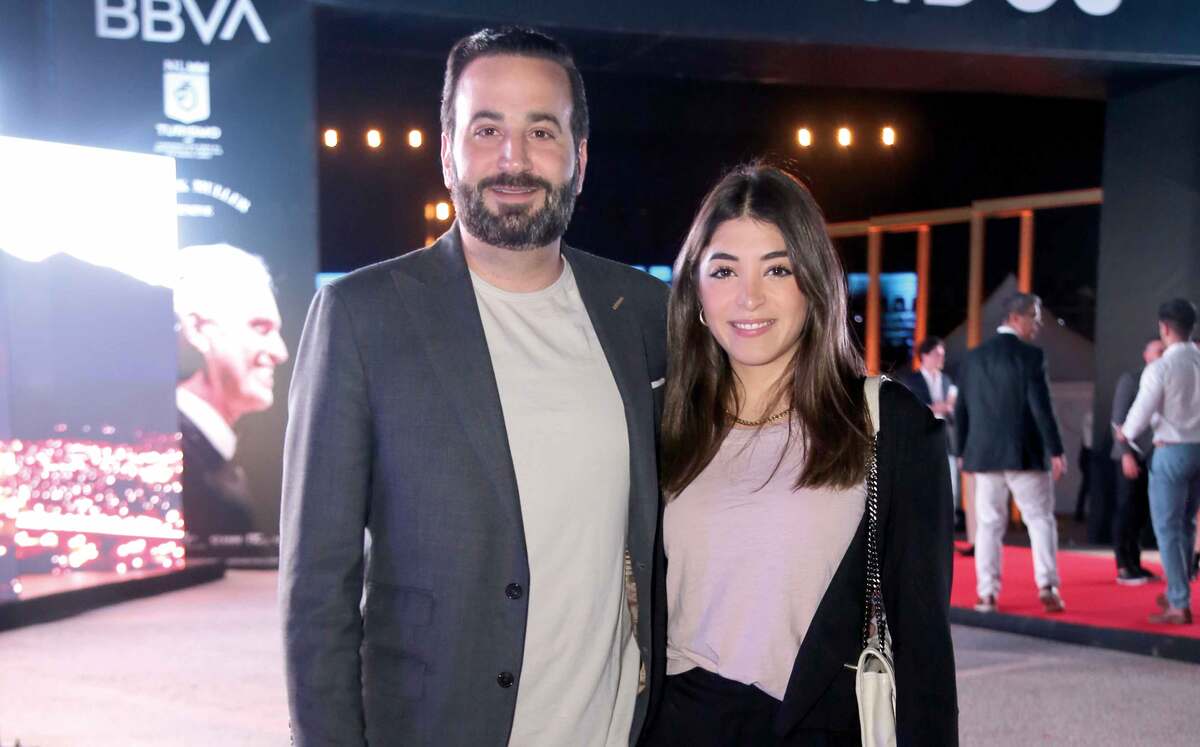 Mauricio Farah y Elisa Cruz