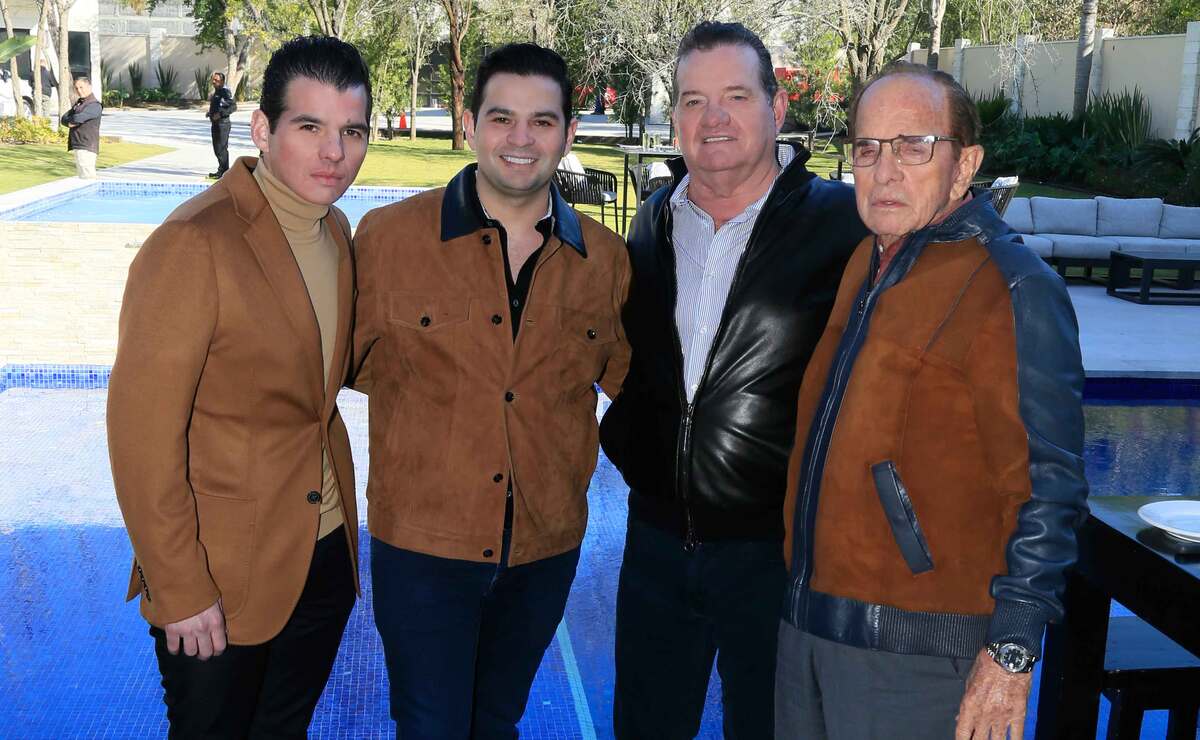 Miguel Ángel Flores, Marcelo Flores, Miguel Flores y Florencio Flores. Fotos: Omar Valdez