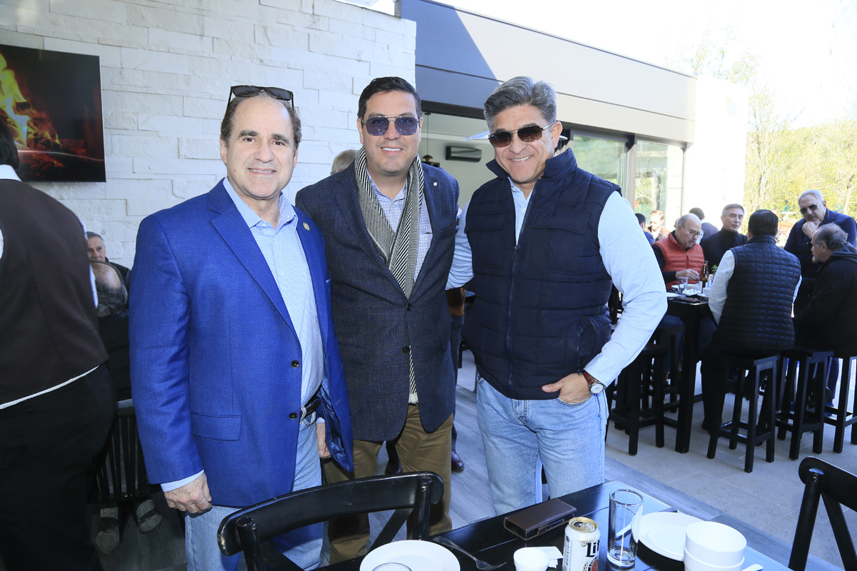 Ricardo Solís, Pepe Cabeza de Vaca y Alfonso Fernández