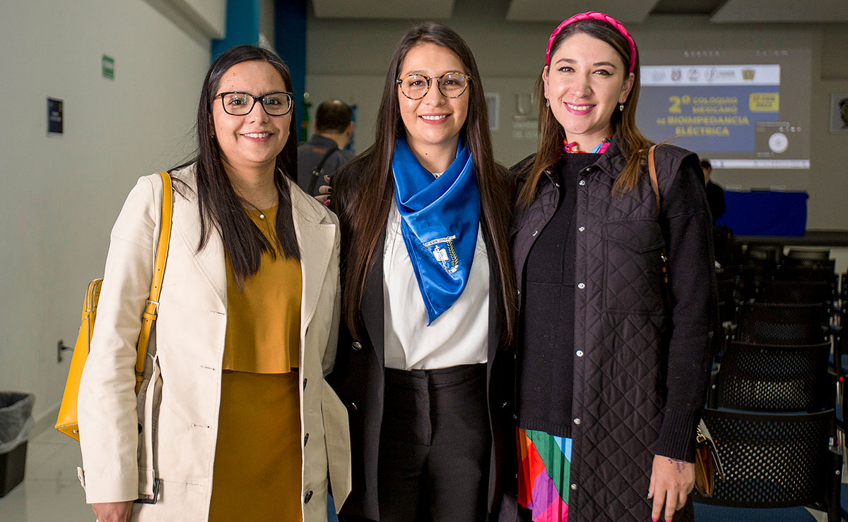 Claudia Ledesma, Lizbeth Morales y Jazmín Beltrán