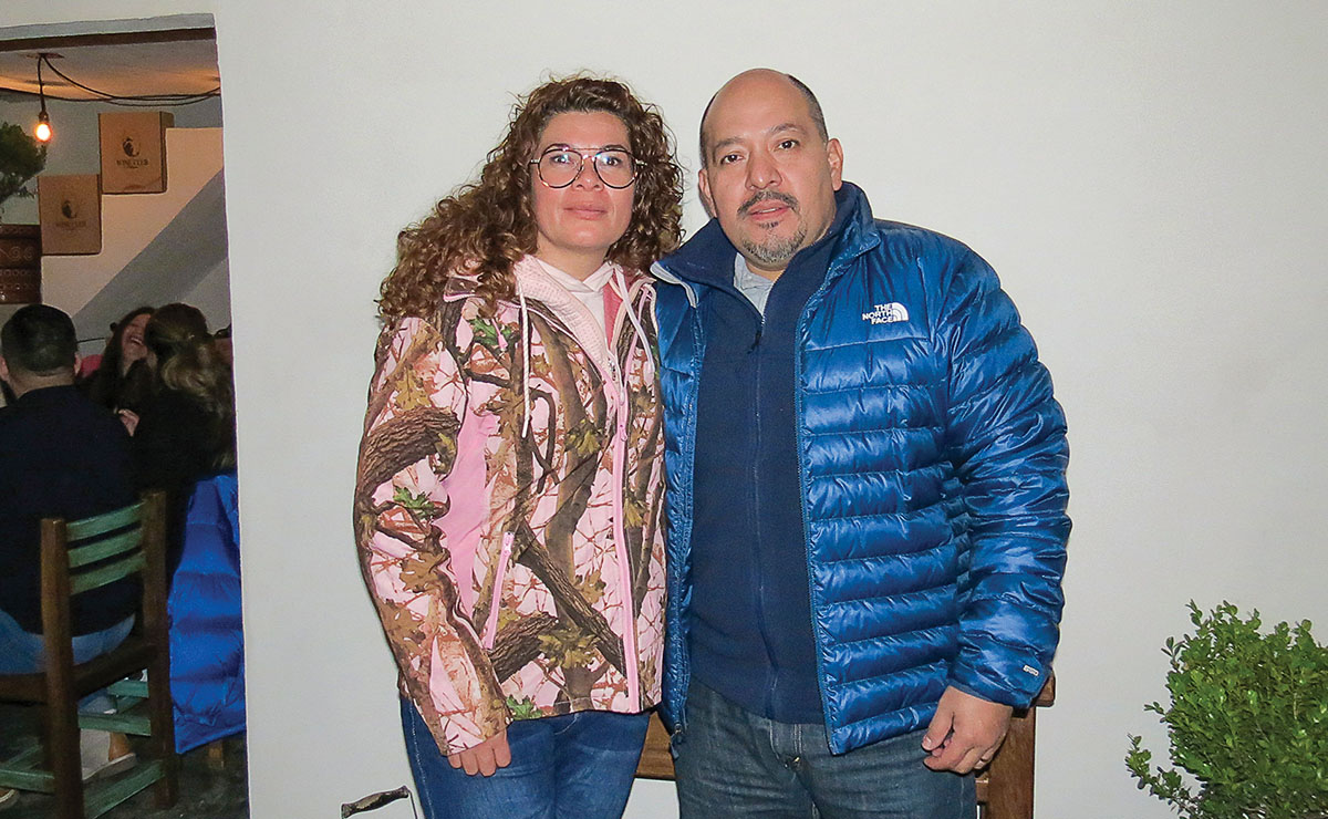 Jacqueline Tapia y Miguel Sánchez
