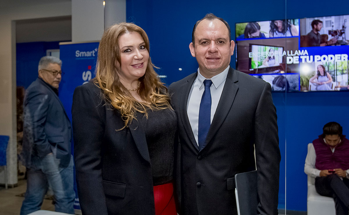 Marina Senra y Carlos Cruz