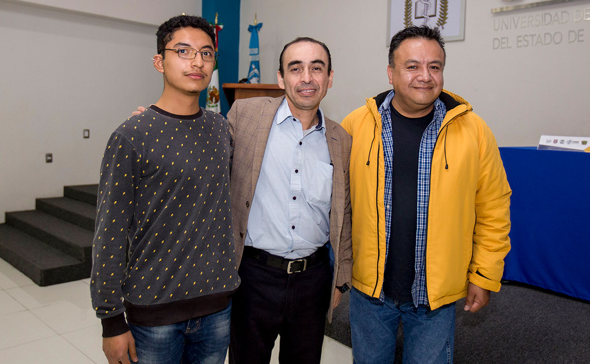 Víctor Rosas, José Cruz y José Fajardo