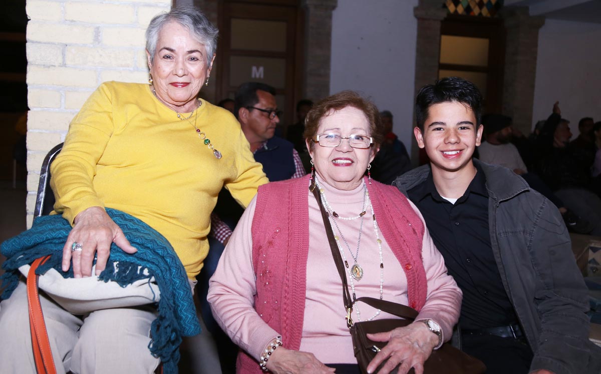 Catalina, Oliva e Iván