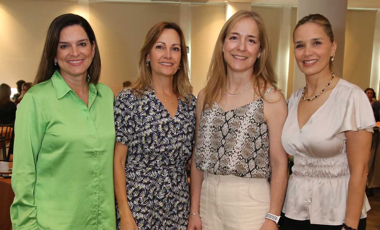 Zandra de Meouchi, Yolanda Torres, Carolina Drexel y Gina Zertuche