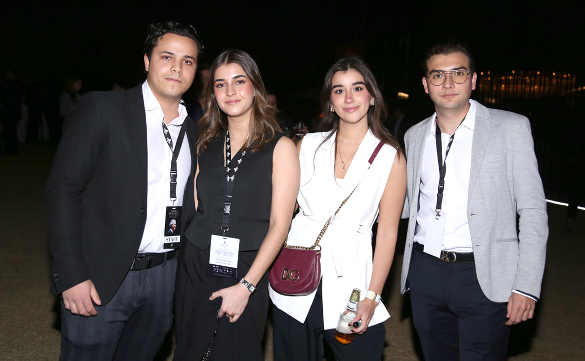 David, Sofía, Ángela y Daniel