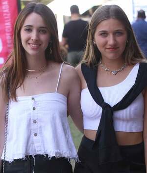 Eugenia Cueva y Bárbara García. Fotos: Roberto Alvarado