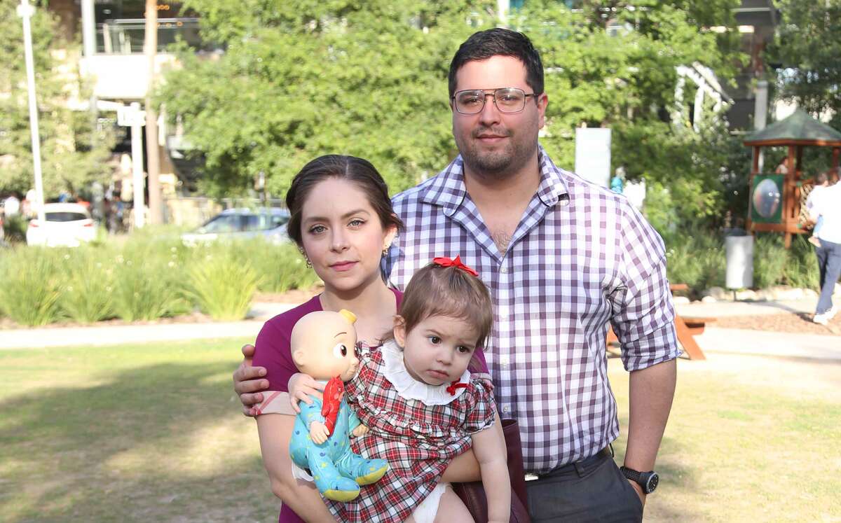Jesica Martínez, Luis Gómez y Lucía Gómez