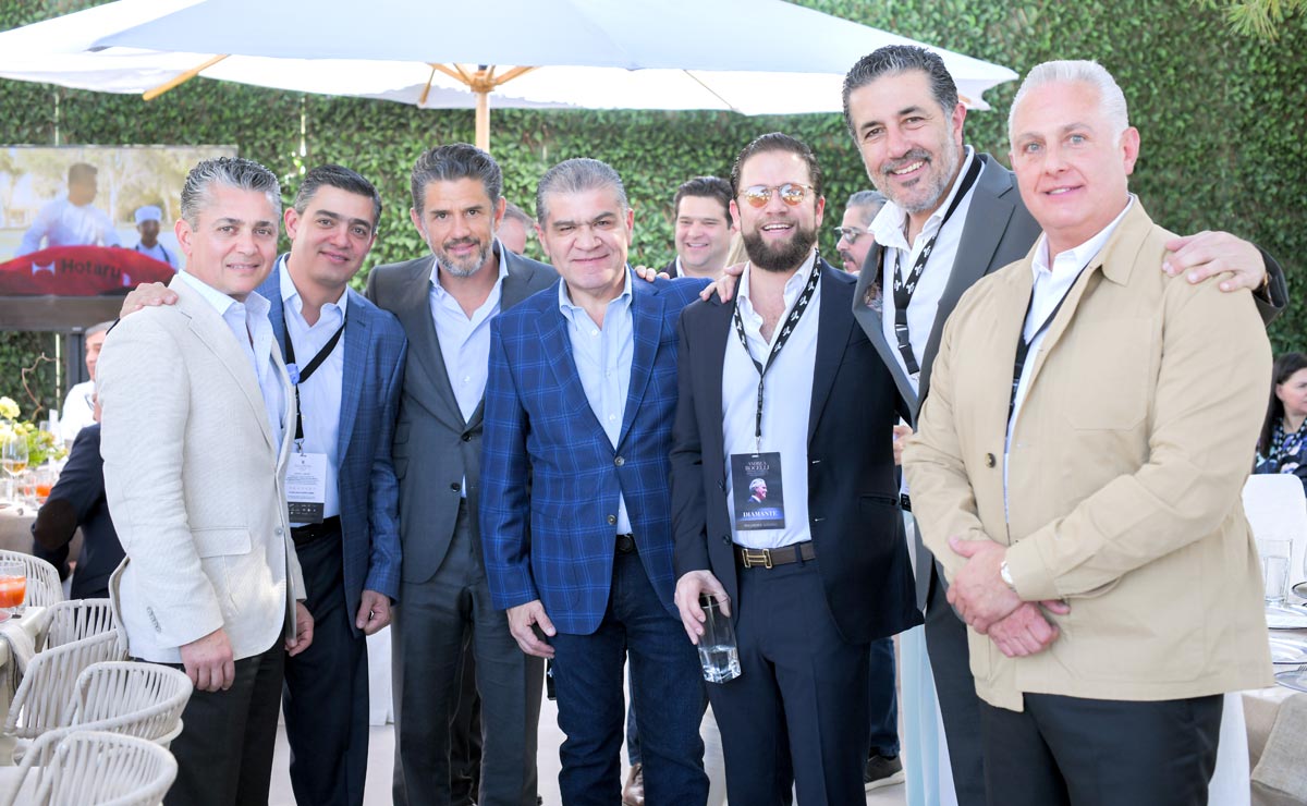 Miguel, Nessim, Alejandro, Miguel Ángel, Guillermo, José Antonio y Román